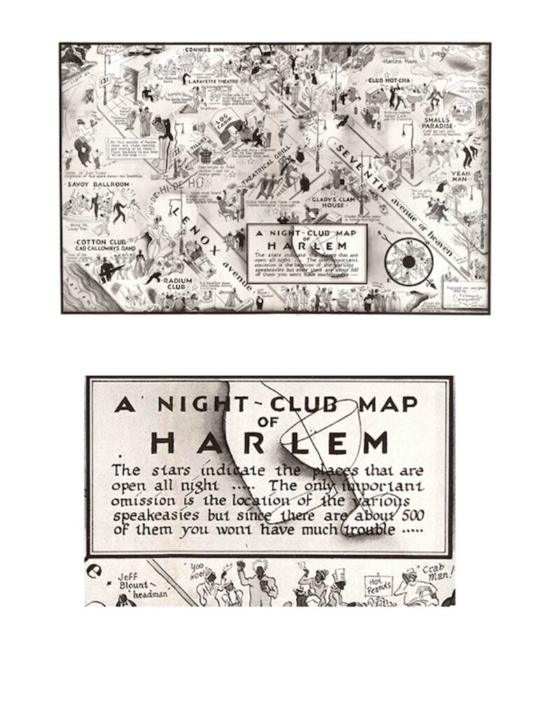 A Night Club Map of Harlem - Campbell, E. Simm